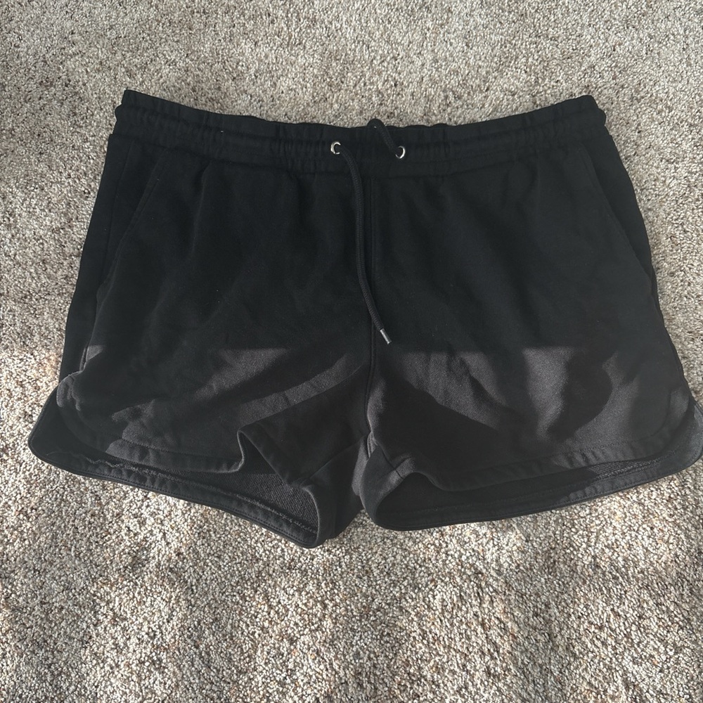 Men's Black Casual Shorts
